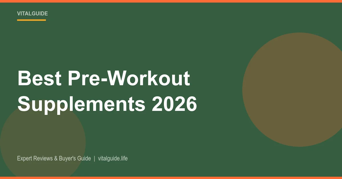 best pre-workout supplements comparison 2026