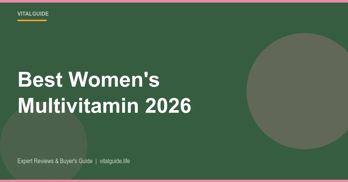 best women's multivitamin supplements comparison 2026